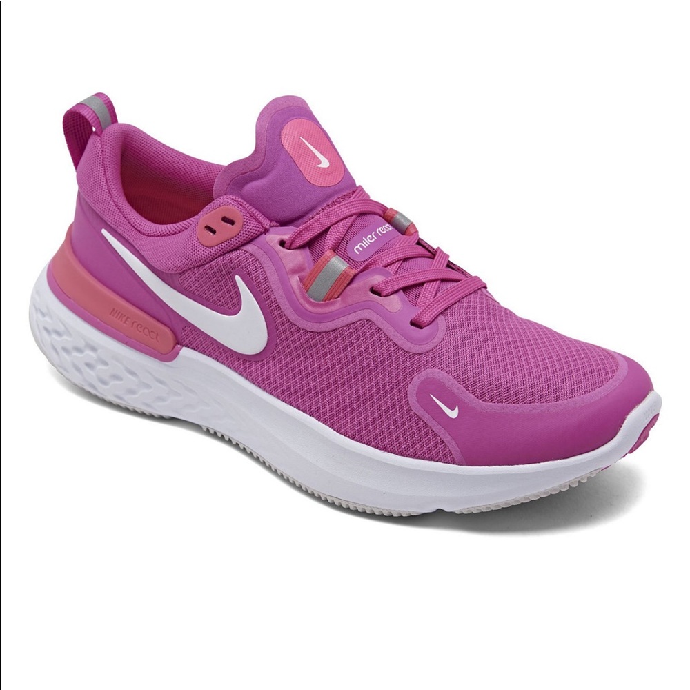 WOMENS Hot Pink NIKE MILER SIZE 8 Running Shoes Sneakers